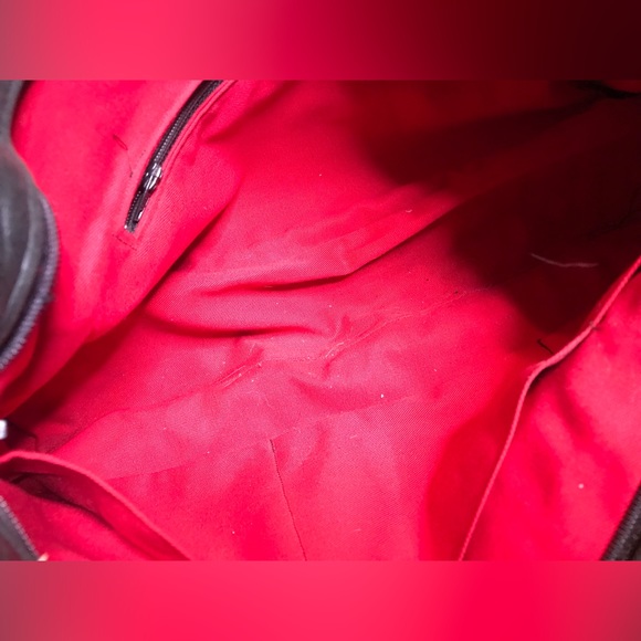 KurtMen design Black Rhinestone Skull textured Handbag Purse Halloween Luxury - Picture 11 of 15